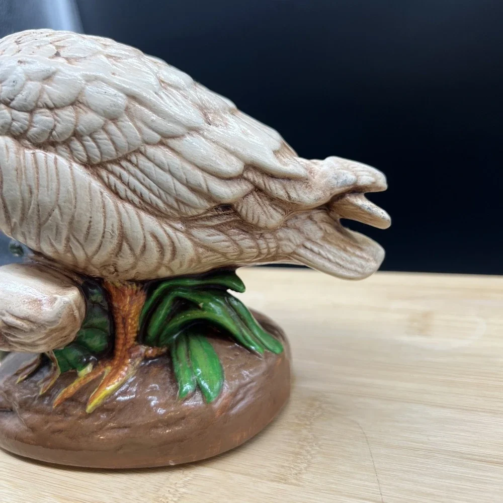 Vintage Set Of Atlantic Mold Duck Hand Painted Figurines